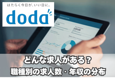 dodaエージェントにはどんな求人がある？