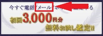 電話占いウィルのメール鑑定